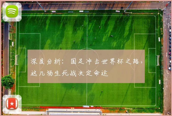 深度分析：国足冲击世界杯之路，这几场生死战决定命运